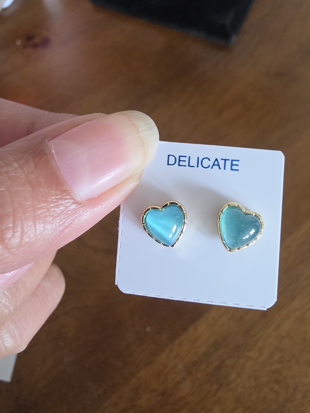 Aretes De Corazon Oro Laminado 14k